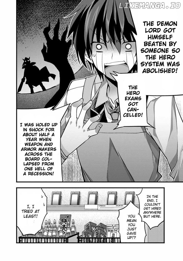 Yuusha ni Narenakatta Ore wa Shibushibu Shuushoku o Ketsuishimashita. chapter 1 - page 7