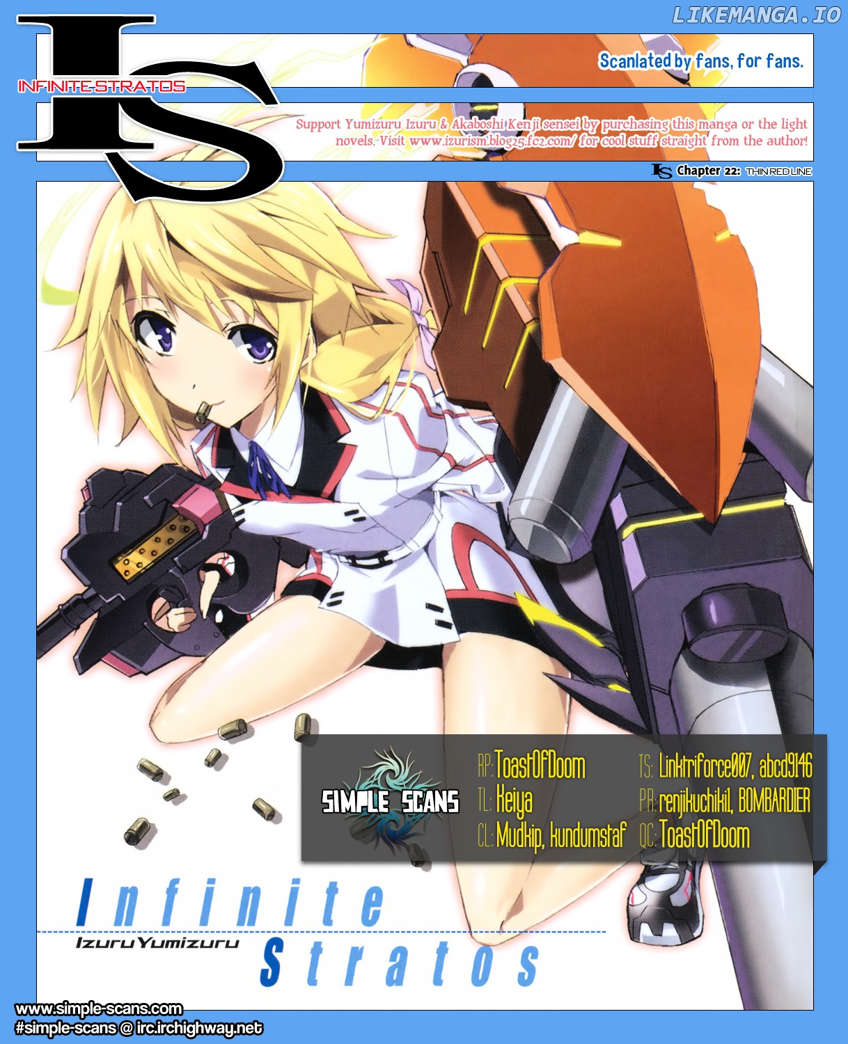 Infinite Stratos chapter 22 - page 1