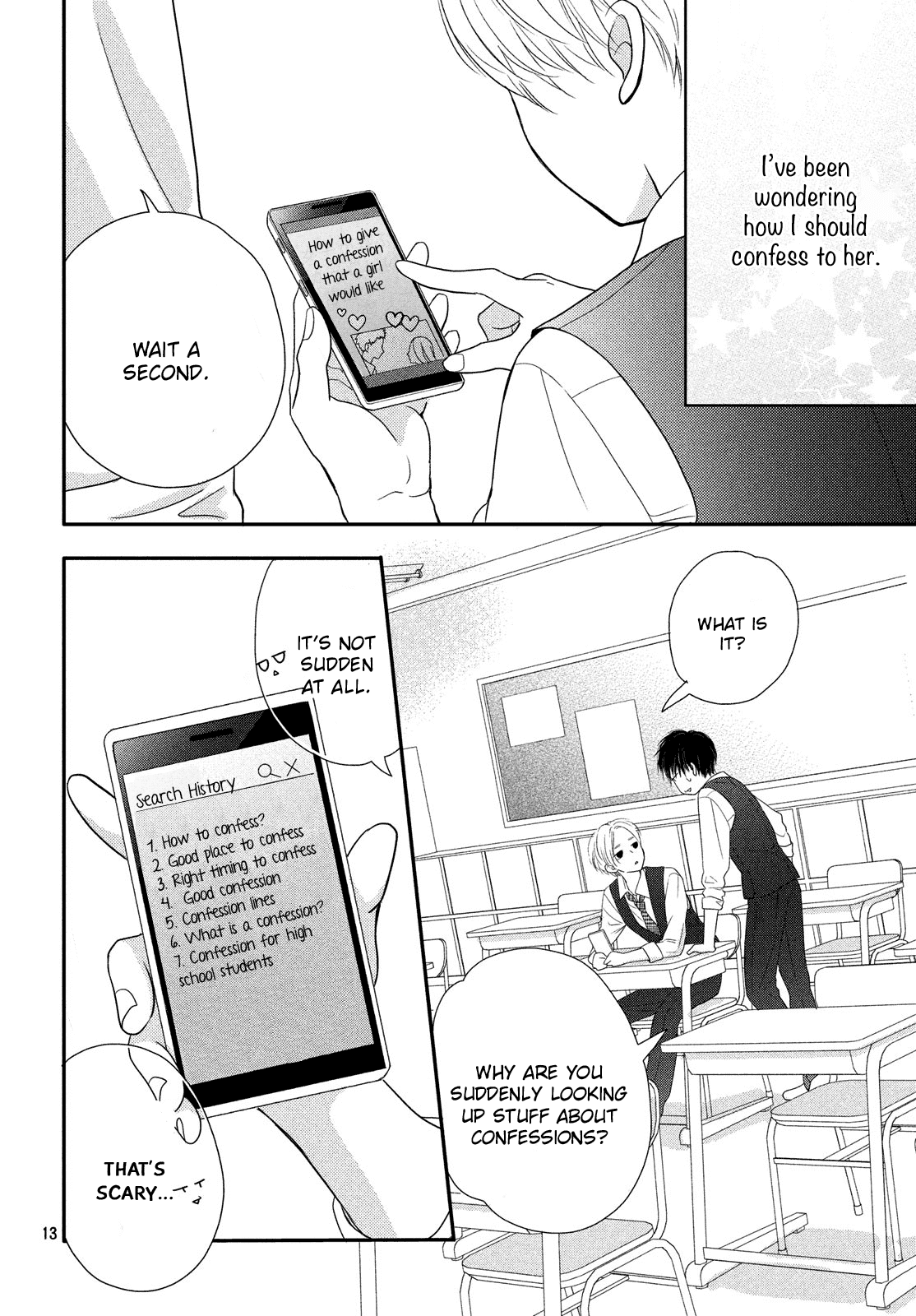 Natsuaki-Kun Wa Kyou Mo Kokuhaku Shitai chapter 1 - page 15