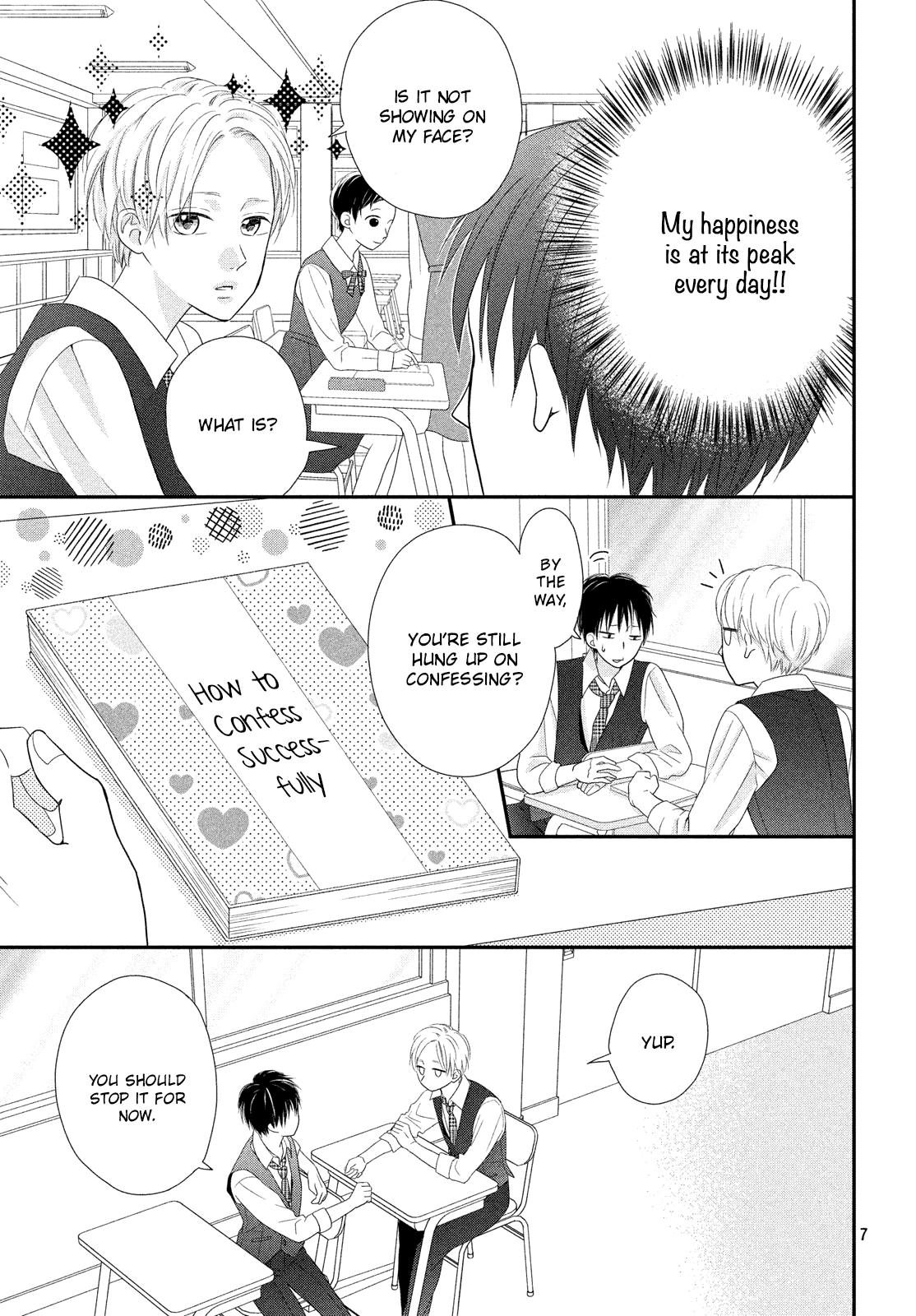 Natsuaki-Kun Wa Kyou Mo Kokuhaku Shitai chapter 2 - page 8