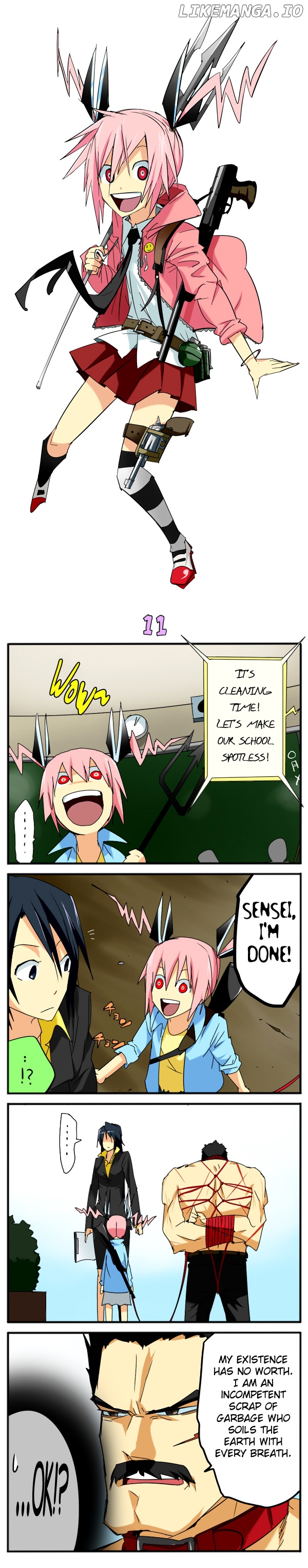 Sadomi The Sadist Girl Strikes Back chapter 11 - page 1