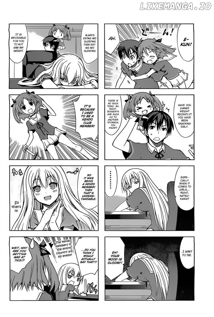 Ore no Kanojo to Osananajimi ga Shuraba Sugiru 4-Koma chapter 4 - page 3