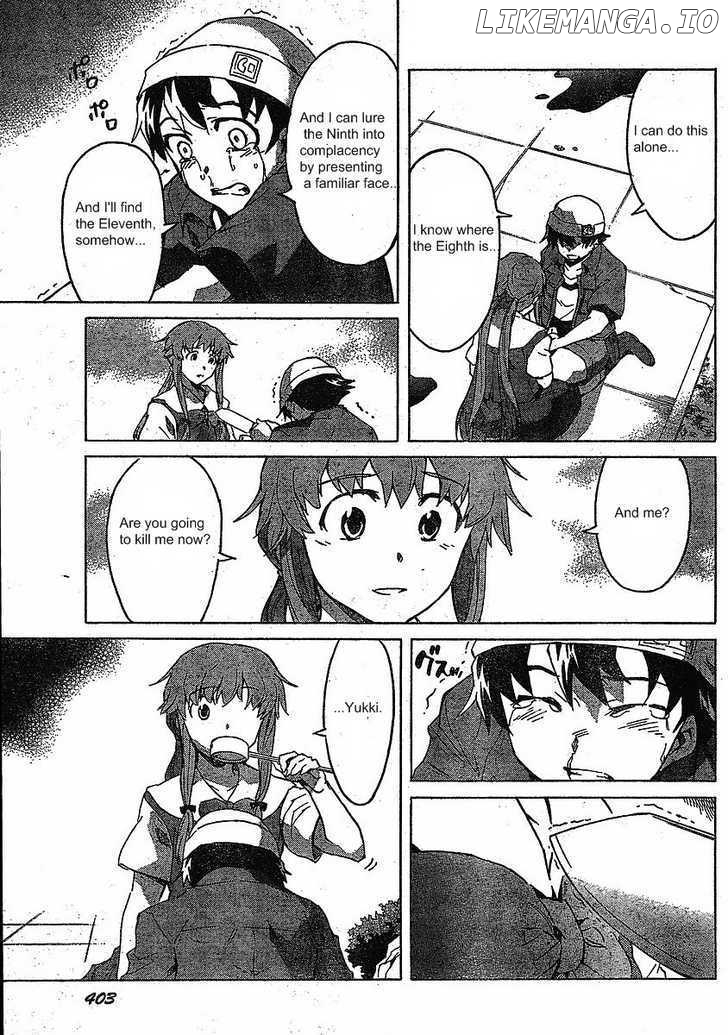 Mirai Nikki chapter 36 - page 13