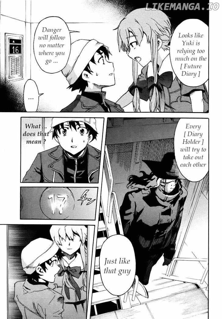 Mirai Nikki chapter 1.2 - page 17