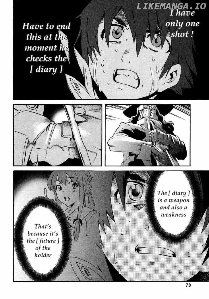 Mirai Nikki chapter 1.2 - page 23