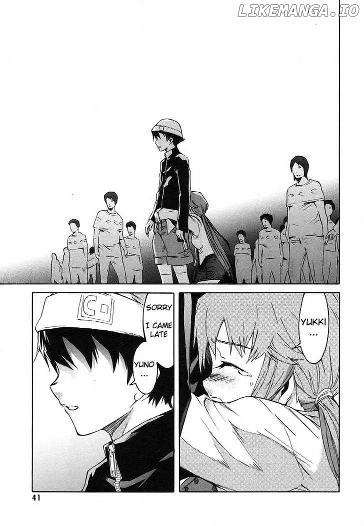 Mirai Nikki chapter 9 - page 38