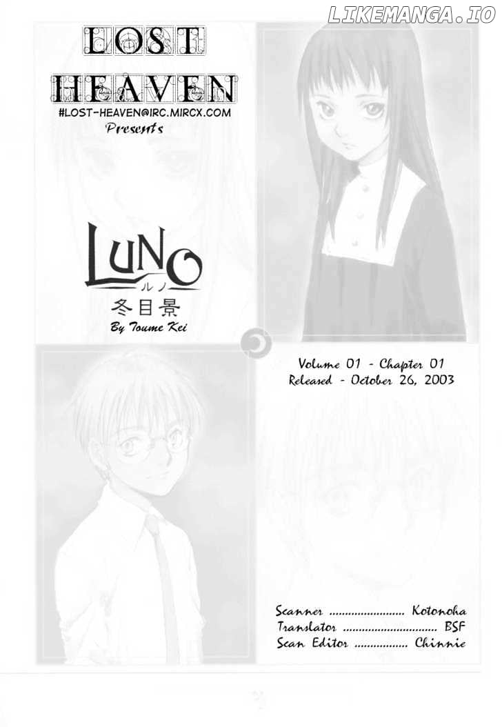 Luno chapter 1 - page 1