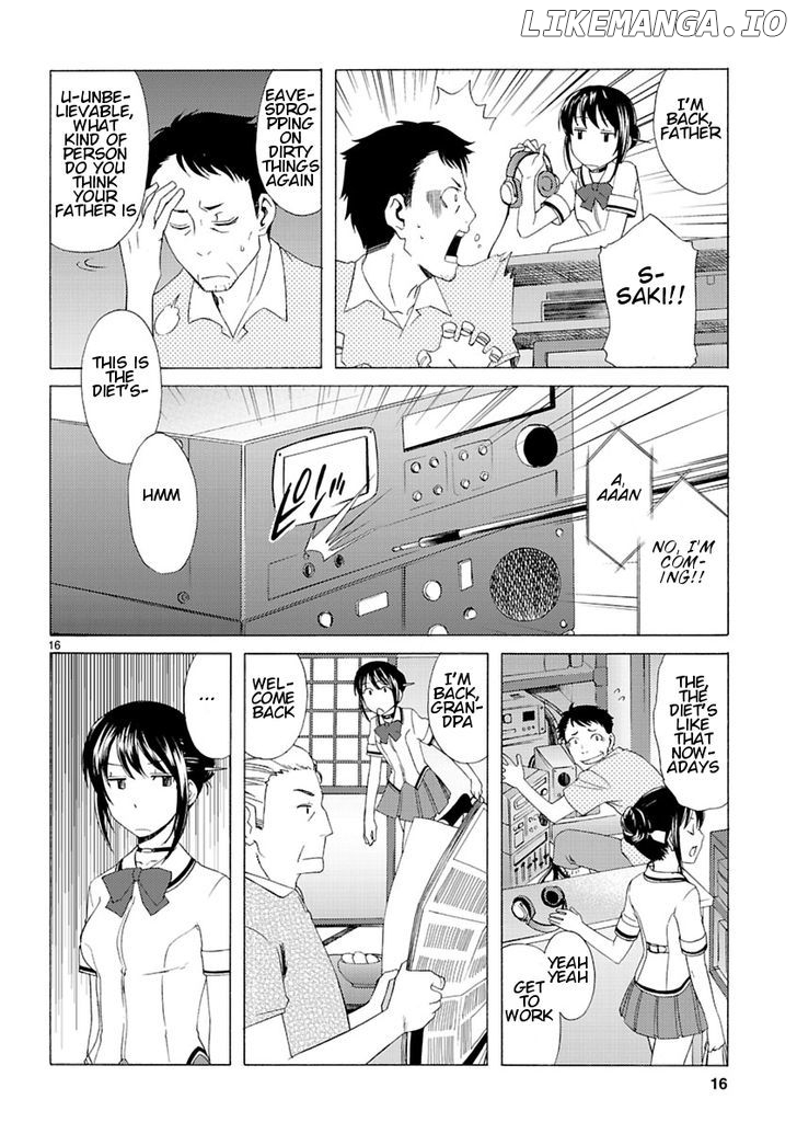 Joshikousei Kagishi Saki chapter 1 - page 16