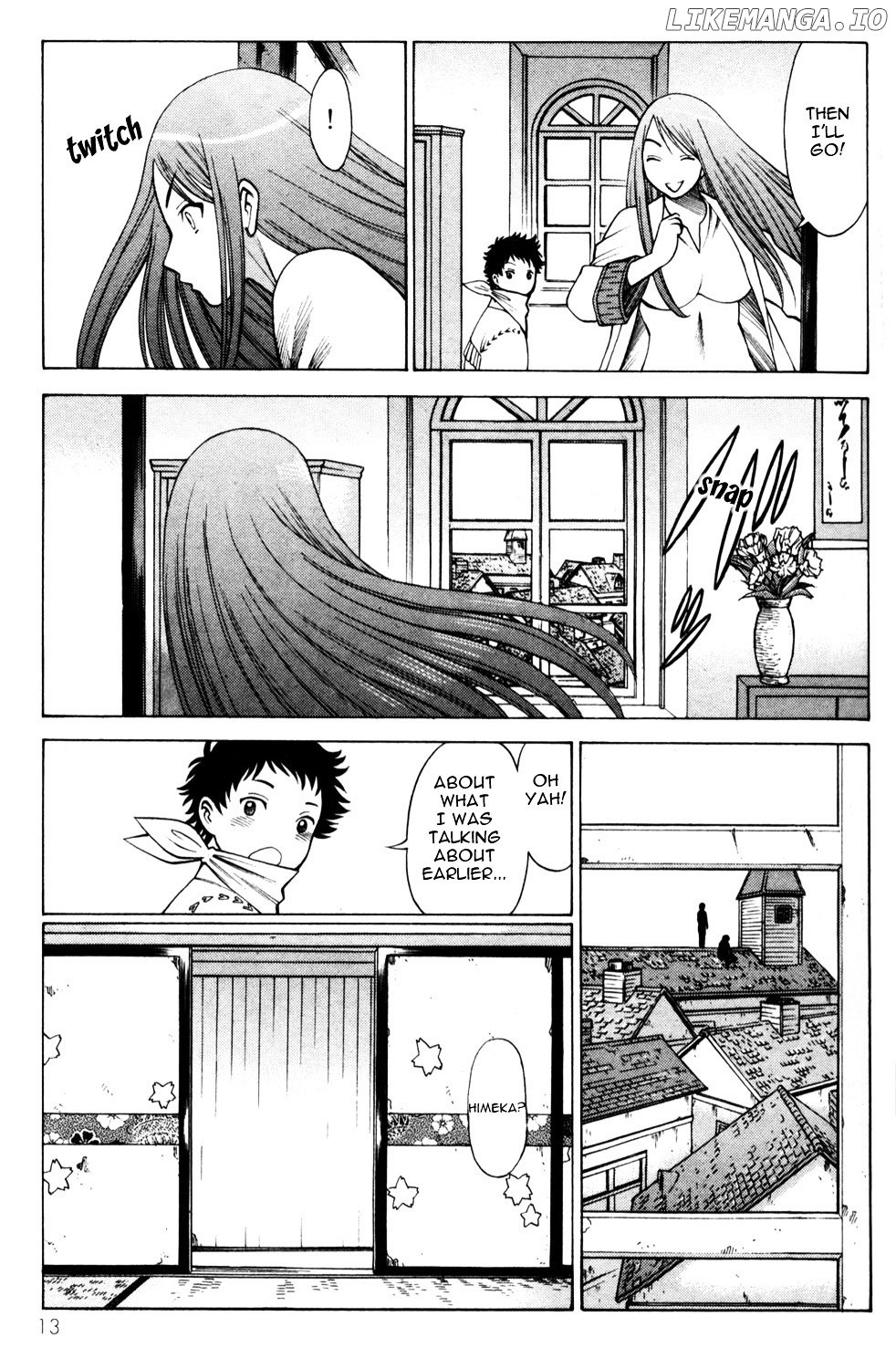 Hakodate Youjin Buraichou Himegami chapter 9 - page 15