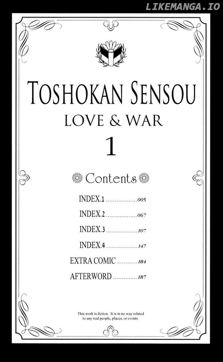 Toshokan Sensou: Love & War chapter 1 - page 5