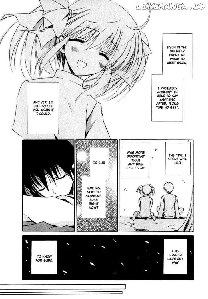 Sakura no Uta - The Fear Flows Because of Tenderness. chapter 1 - page 33