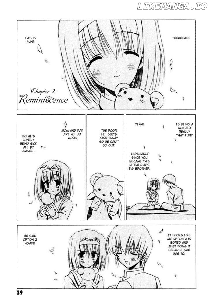 Sakura no Uta - The Fear Flows Because of Tenderness. chapter 2 - page 1