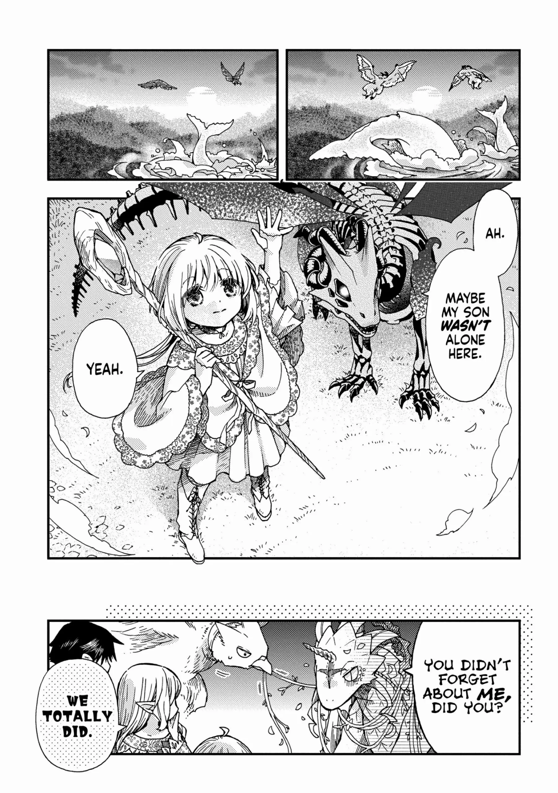 Hone Dragon no Mana Musume chapter 24 - page 21