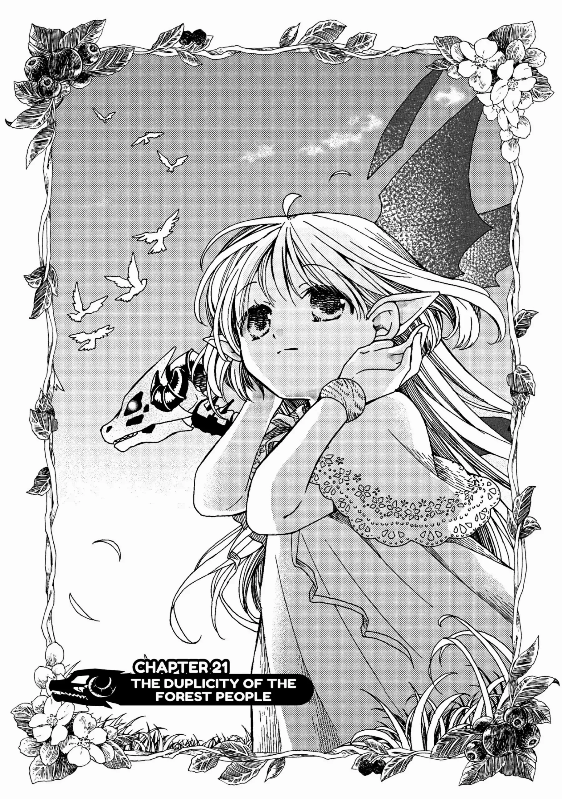 Hone Dragon no Mana Musume chapter 21 - page 1