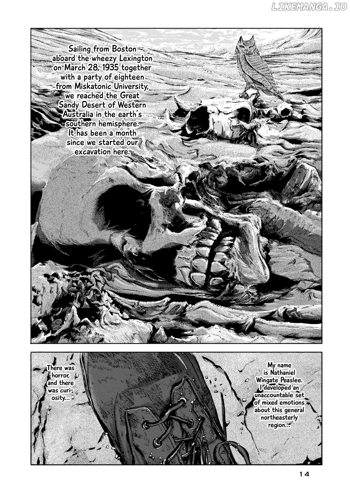 h. p. Lovecraft's The Shadow Out of Time chapter 0.1 - page 12