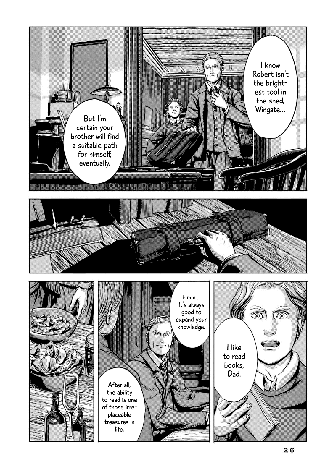 h. p. Lovecraft's The Shadow Out of Time chapter 1 - page 4