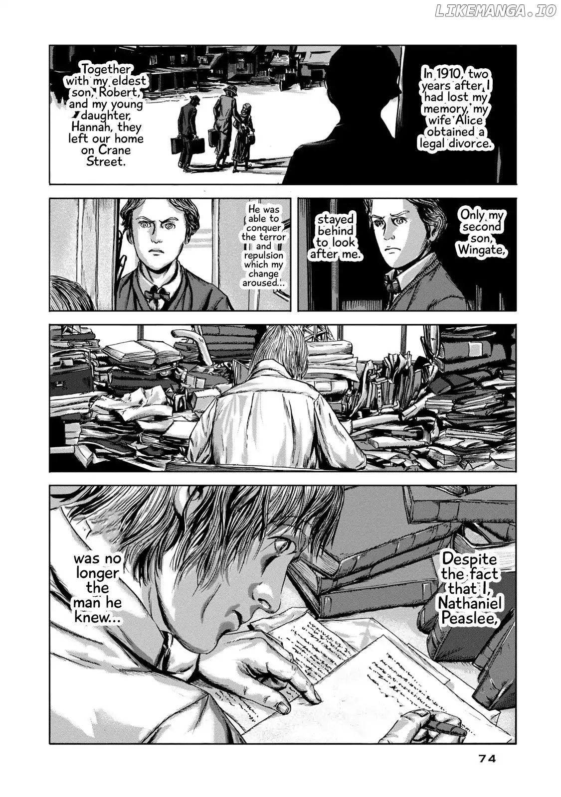 h. p. Lovecraft's The Shadow Out of Time chapter 2 - page 13