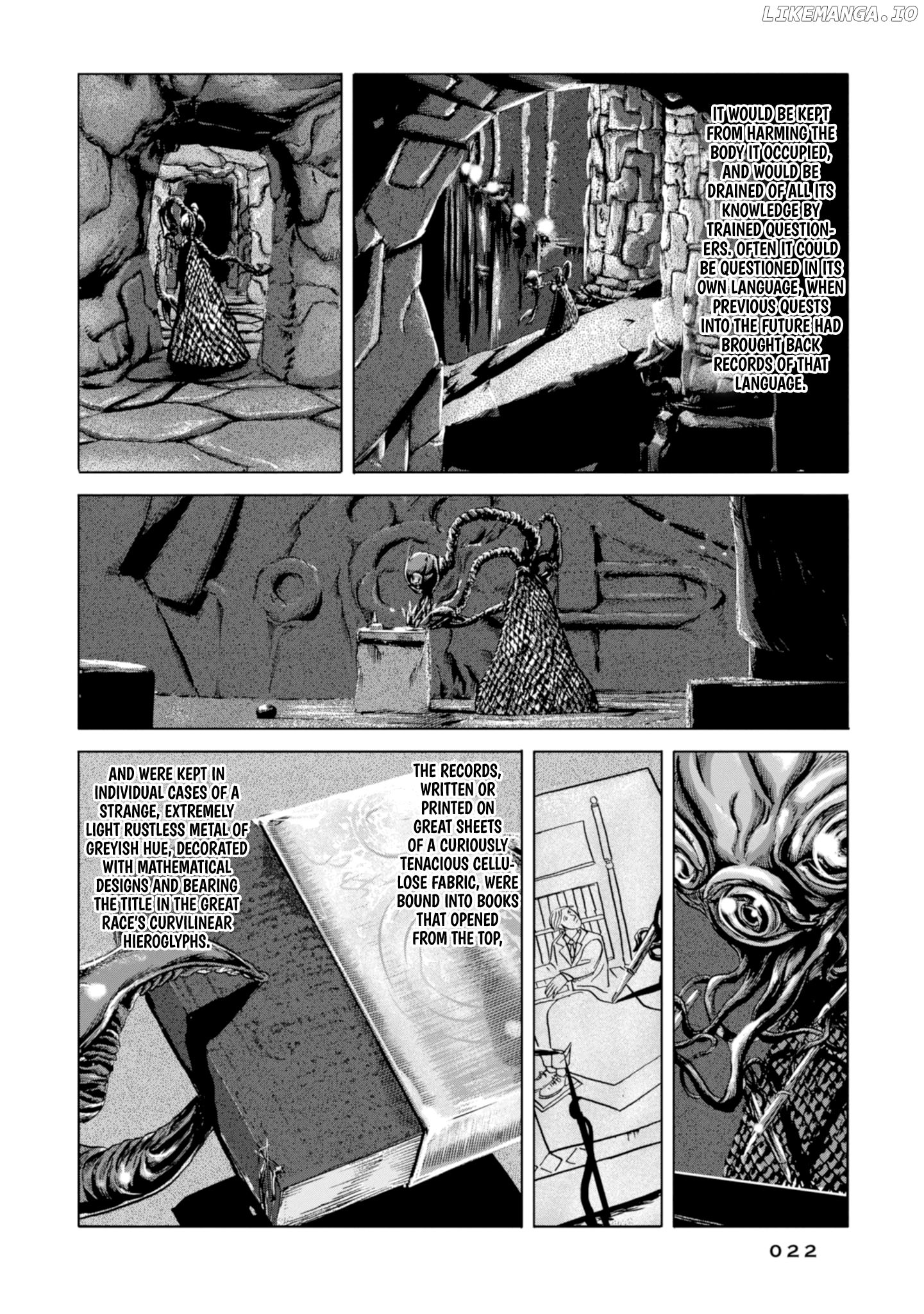 h. p. Lovecraft's The Shadow Out of Time chapter 7 - page 13