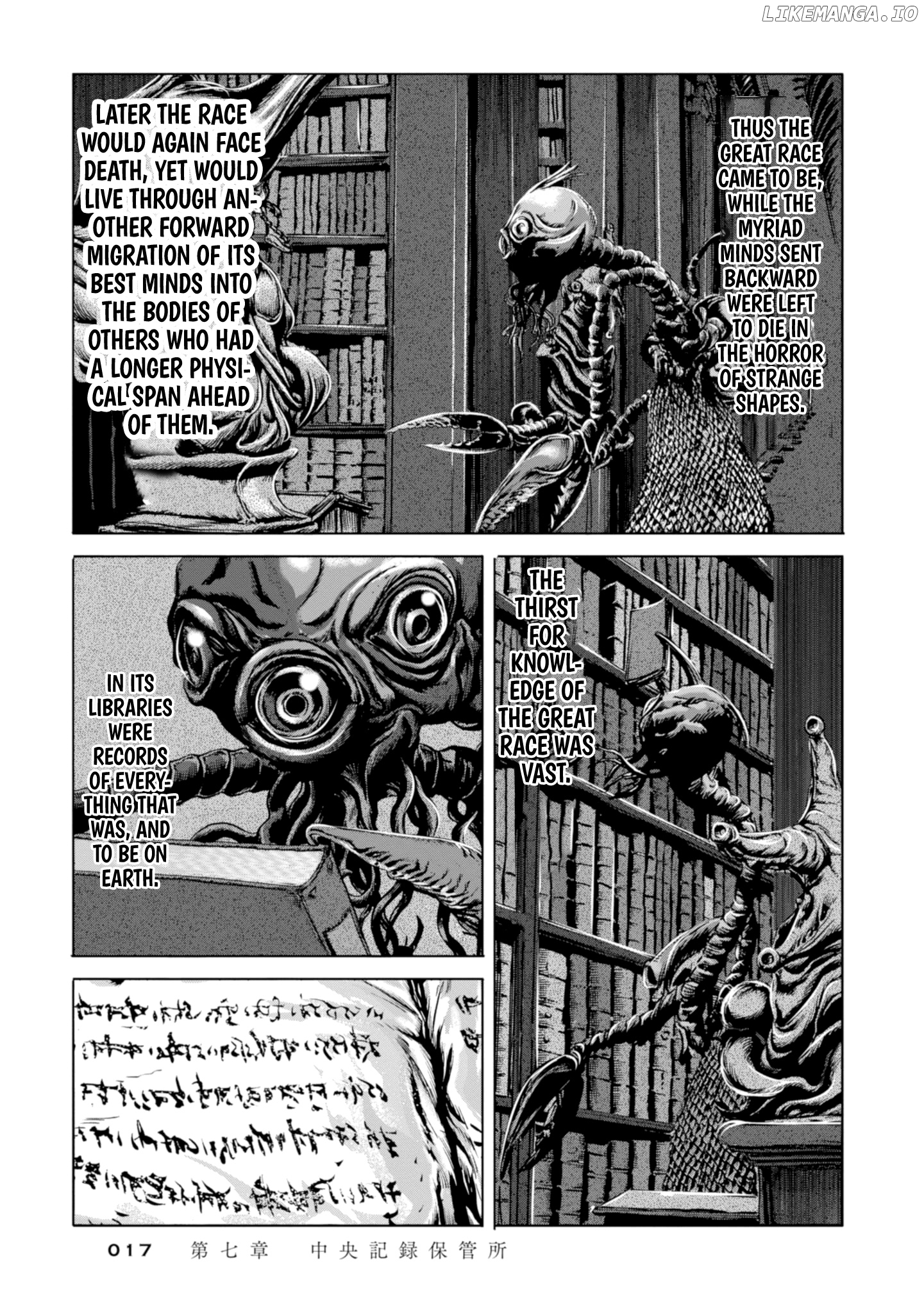 h. p. Lovecraft's The Shadow Out of Time chapter 7 - page 8