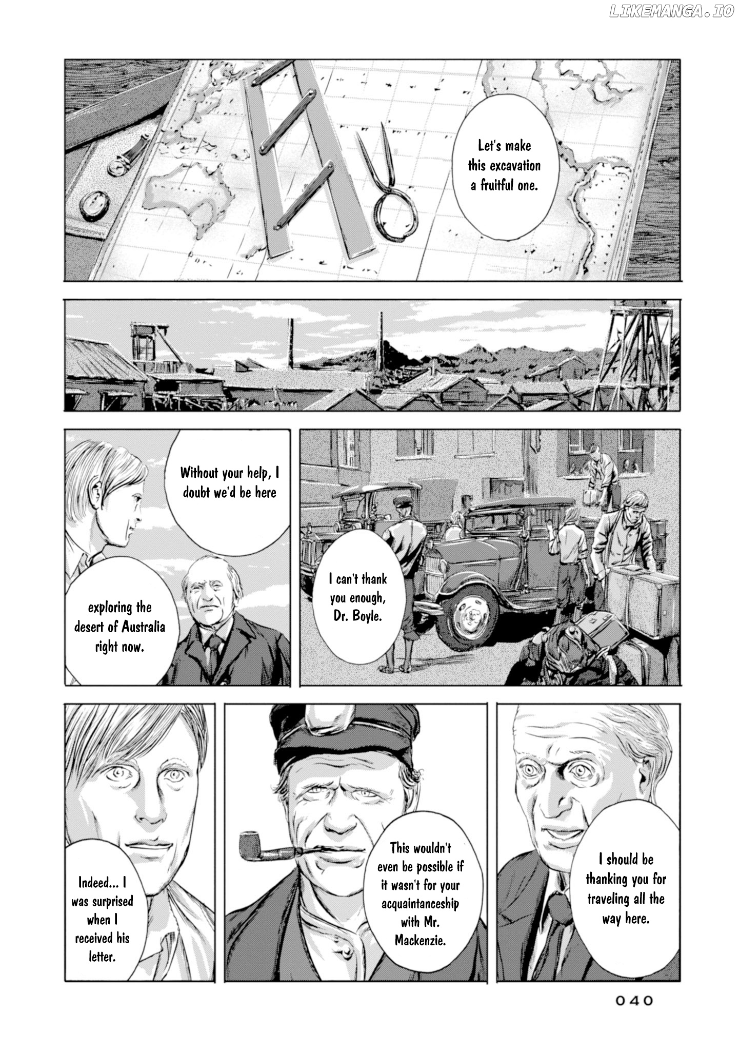 h. p. Lovecraft's The Shadow Out of Time chapter 8 - page 3