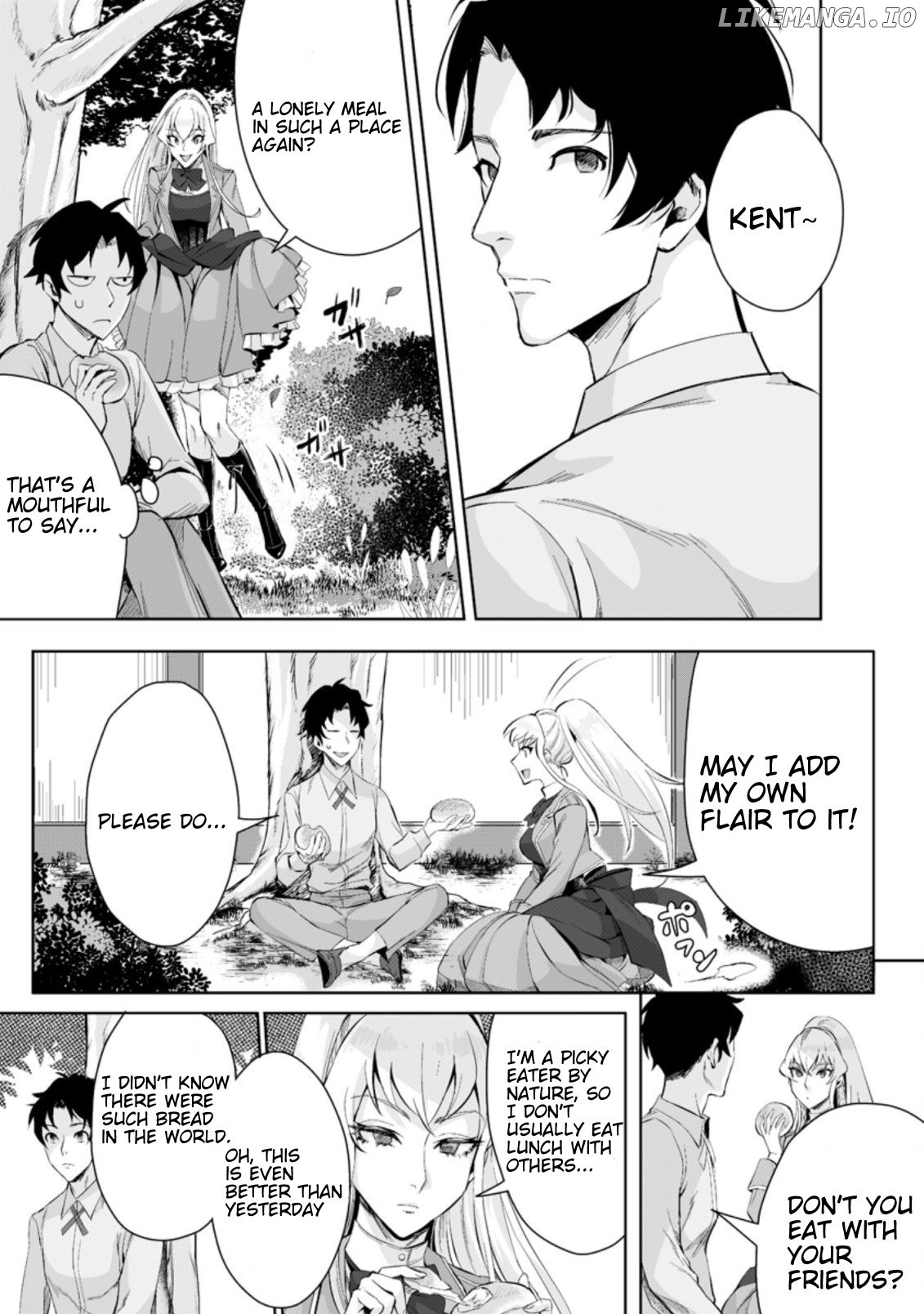 Gakuenmono No Otome Game No Sekai Ni Tensei Shita Kedo, Cheat-Mochi No Haikei Danshi Seitodatta You Desu chapter 2.1 - page 10