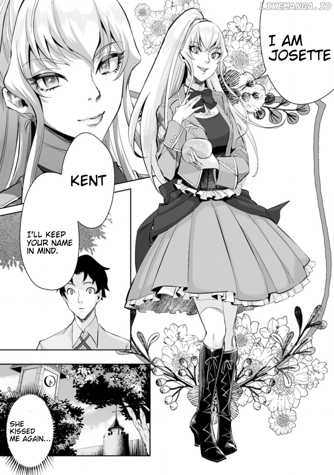 Gakuenmono No Otome Game No Sekai Ni Tensei Shita Kedo, Cheat-Mochi No Haikei Danshi Seitodatta You Desu chapter 2.1 - page 8