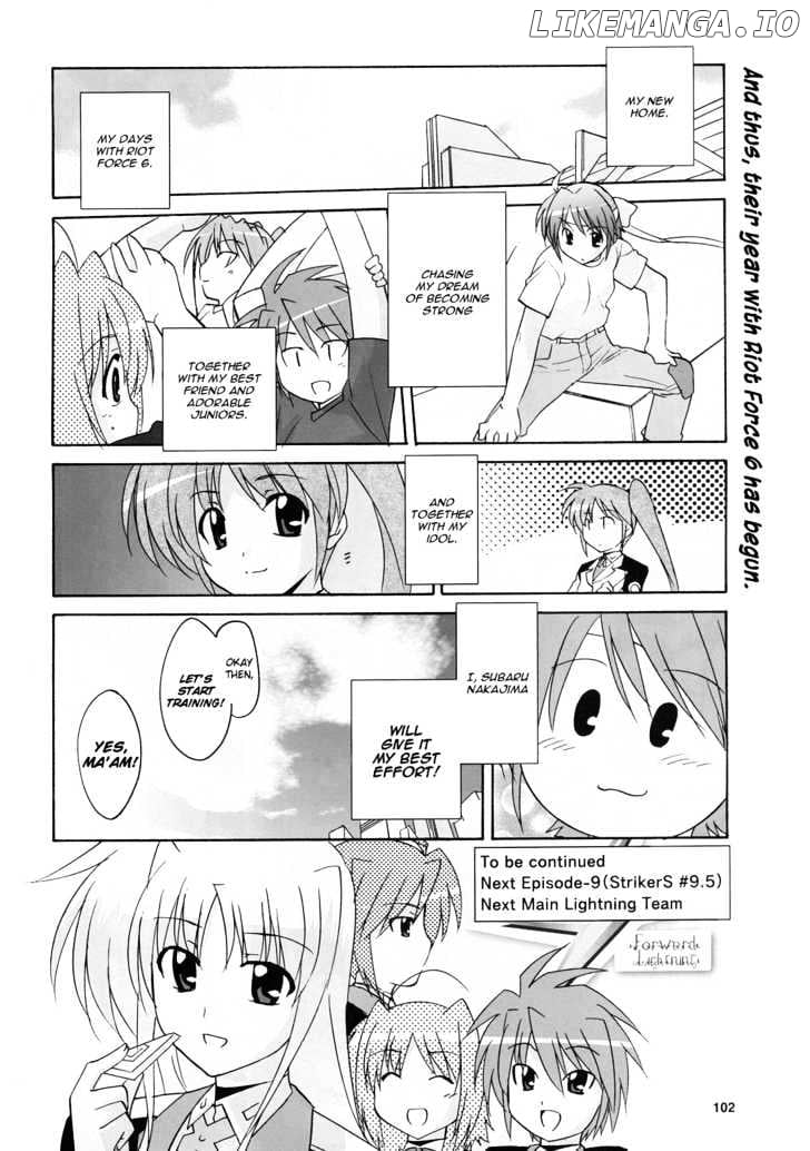 Mahou Shoujo Lyrical Nanoha StrikerS the Comics chapter 8 - page 23