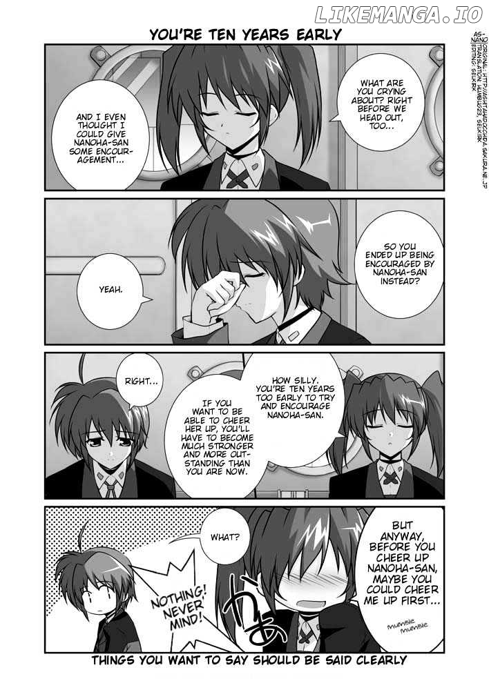 Mahou Shoujo Lyrical Nanoha StrikerS the Comics chapter 11.2 - page 40