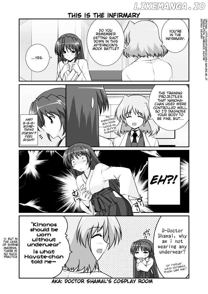 Mahou Shoujo Lyrical Nanoha StrikerS the Comics chapter 11.1 - page 58