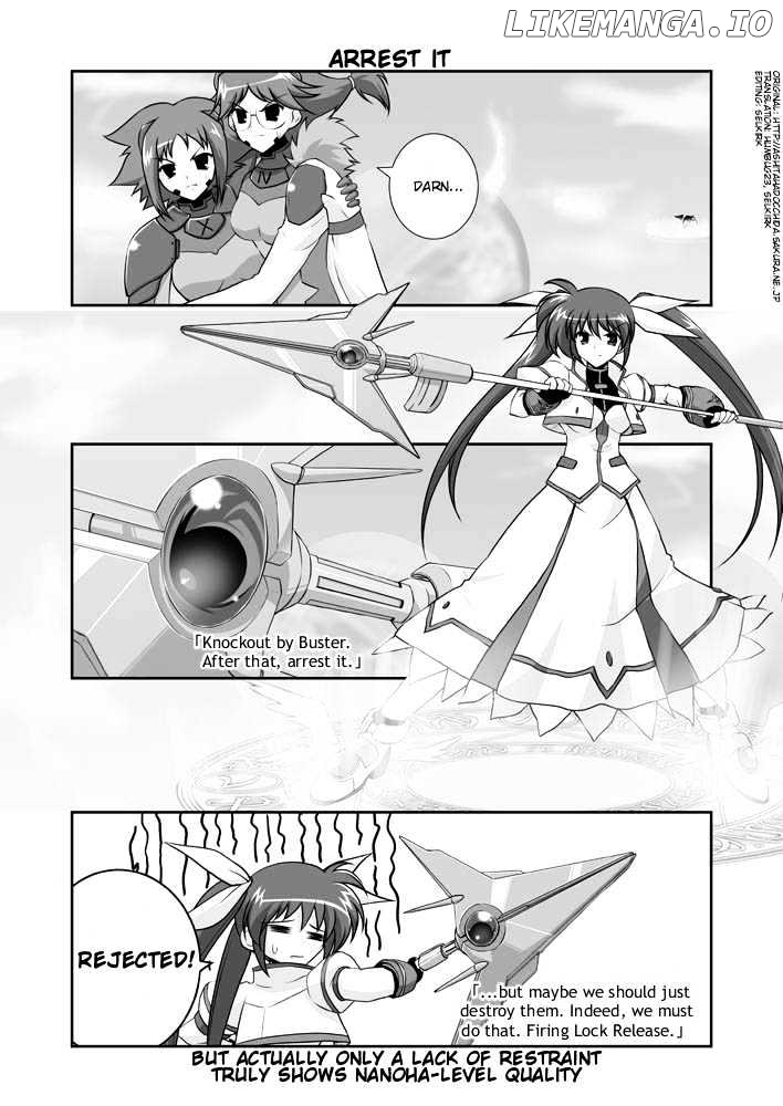 Mahou Shoujo Lyrical Nanoha StrikerS the Comics chapter 11.1 - page 82