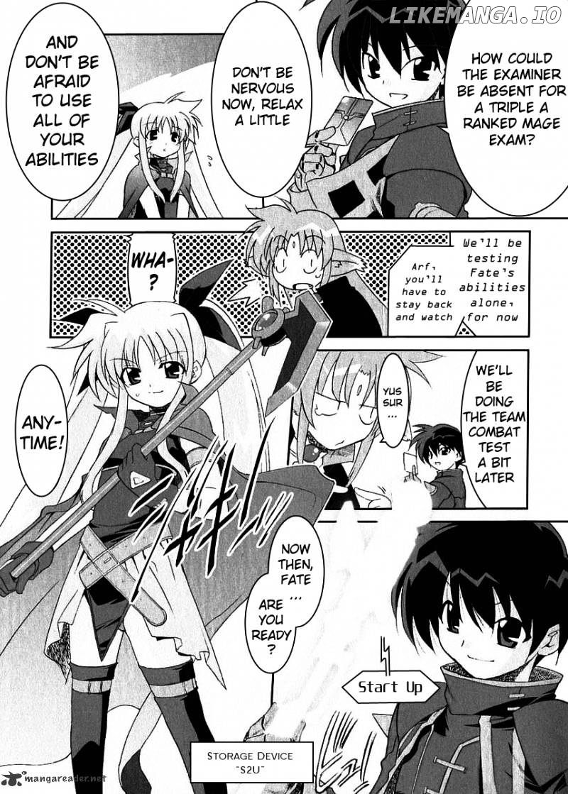 Mahou Shoujo Lyrical Nanoha A's chapter 3 - page 10