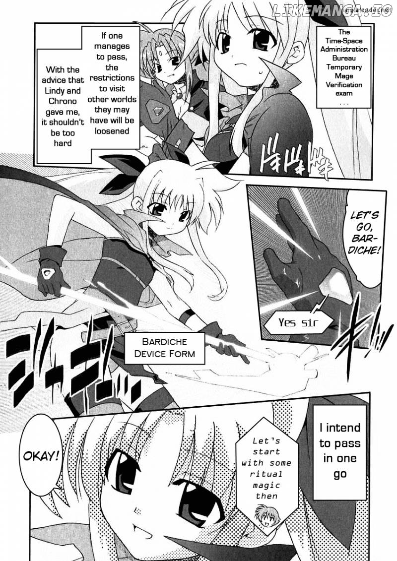 Mahou Shoujo Lyrical Nanoha A's chapter 3 - page 4