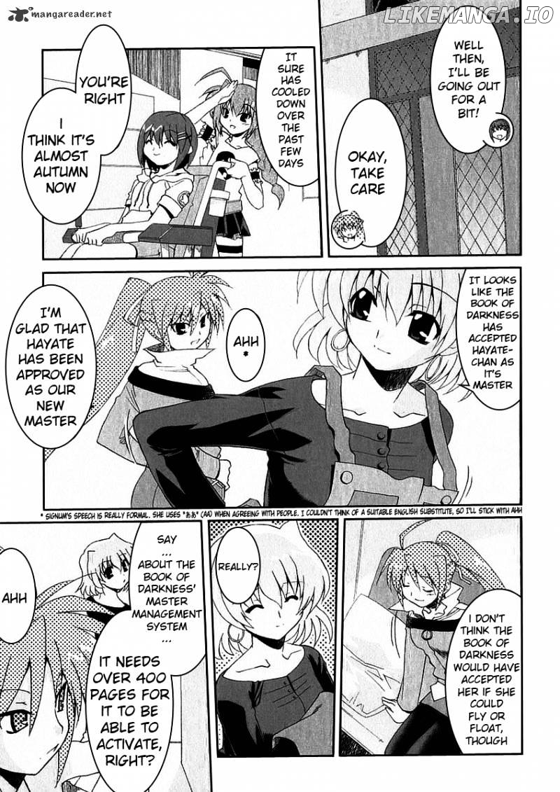 Mahou Shoujo Lyrical Nanoha A's chapter 4 - page 10