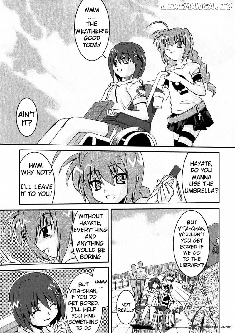 Mahou Shoujo Lyrical Nanoha A's chapter 4 - page 12