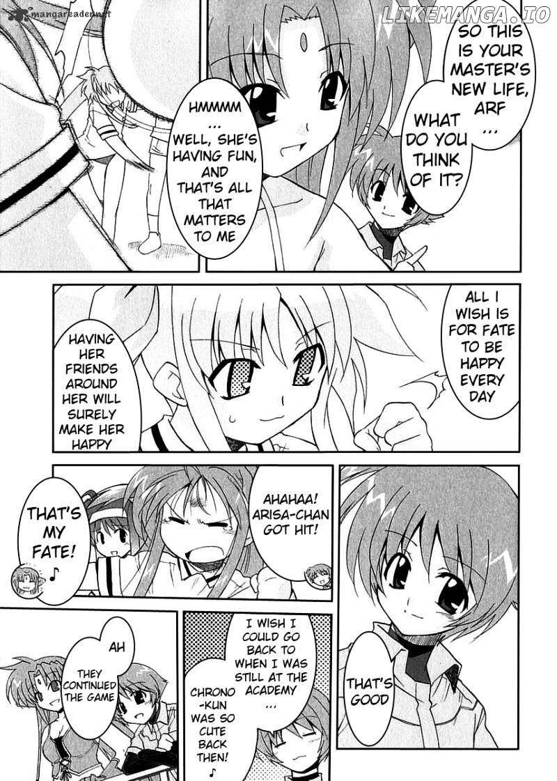 Mahou Shoujo Lyrical Nanoha A's chapter 5 - page 12