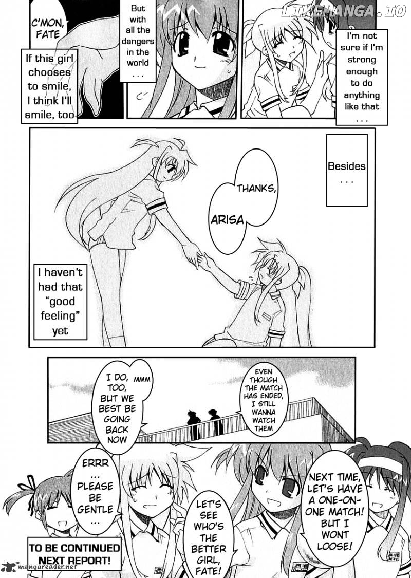 Mahou Shoujo Lyrical Nanoha A's chapter 5 - page 17