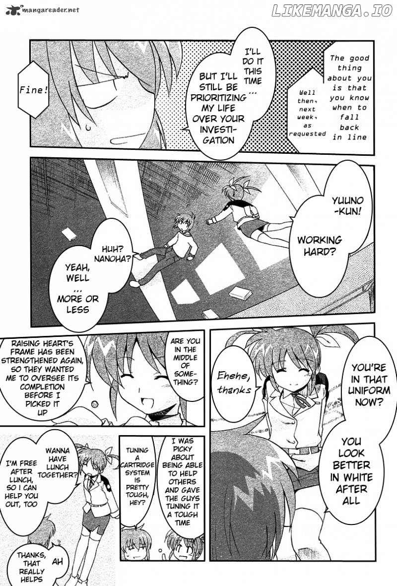 Mahou Shoujo Lyrical Nanoha A's chapter 8 - page 10