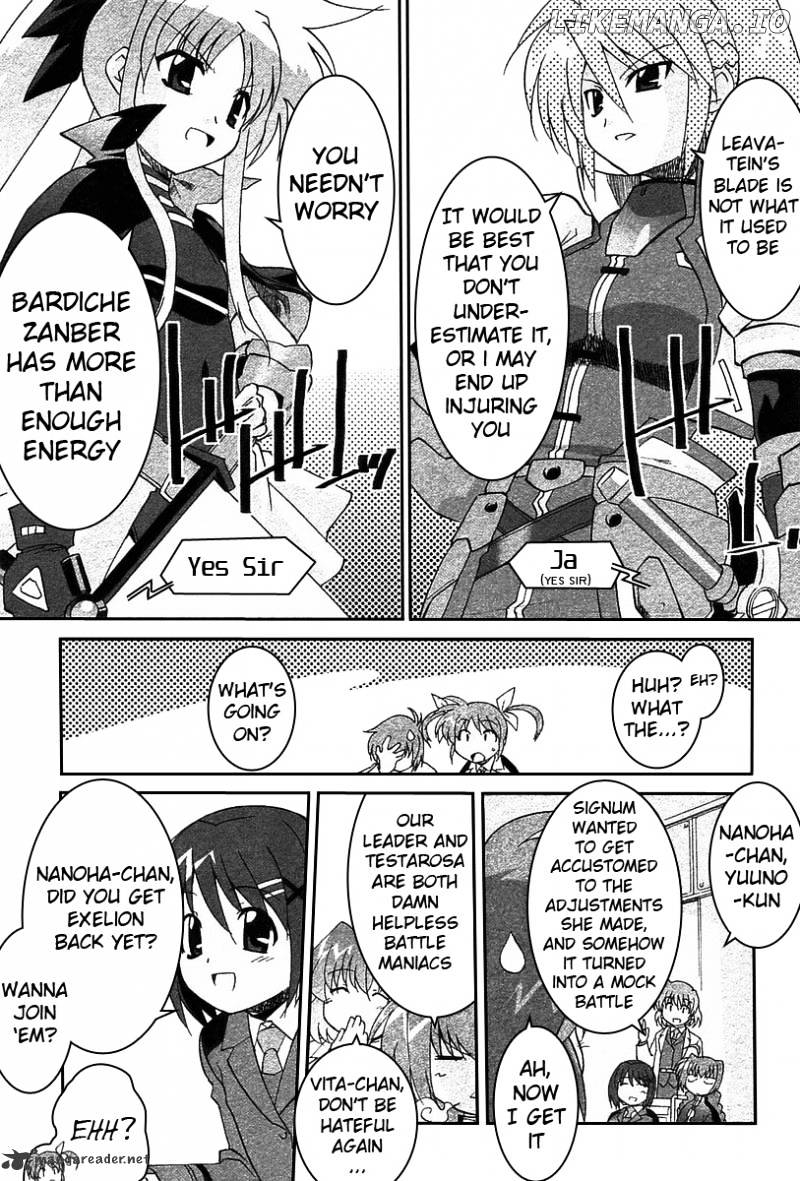 Mahou Shoujo Lyrical Nanoha A's chapter 8 - page 14