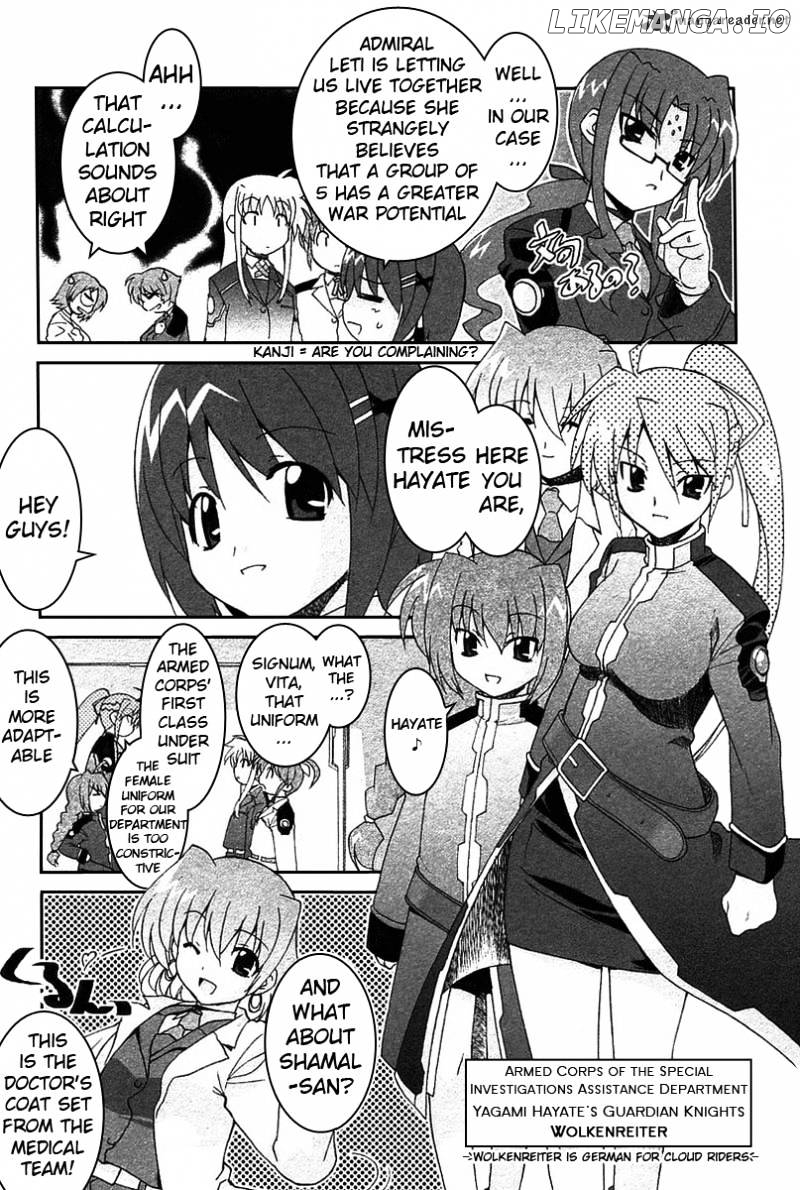 Mahou Shoujo Lyrical Nanoha A's chapter 8 - page 7