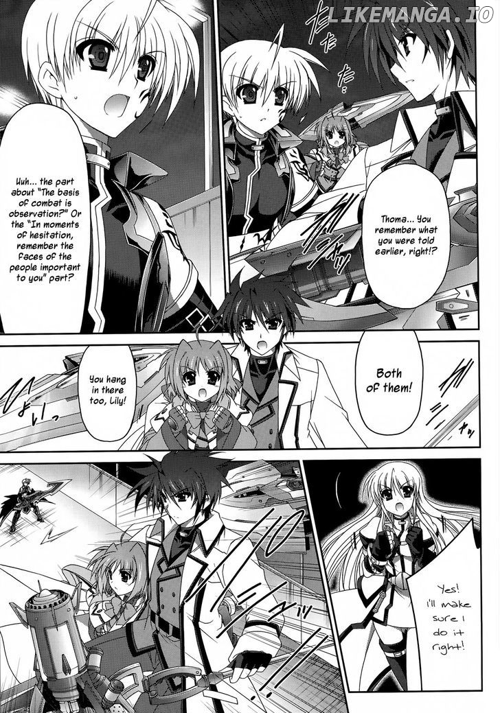 Mahou Senki Lyrical Nanoha Force chapter 23 - page 7