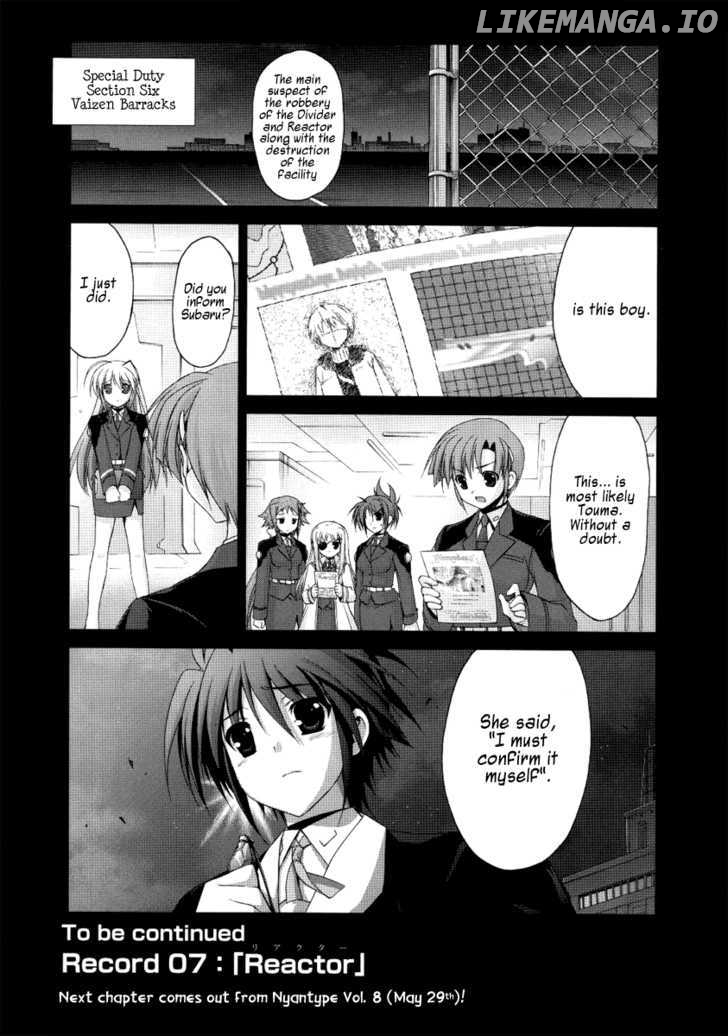 Mahou Senki Lyrical Nanoha Force chapter 6 - page 32