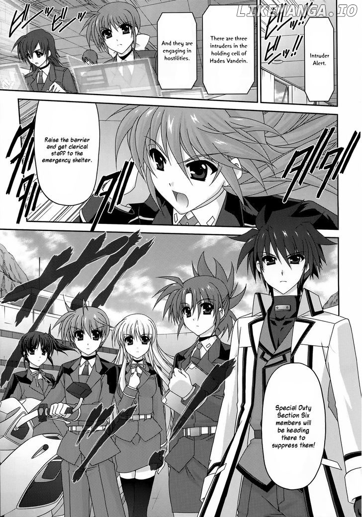 Mahou Senki Lyrical Nanoha Force chapter 28 - page 4