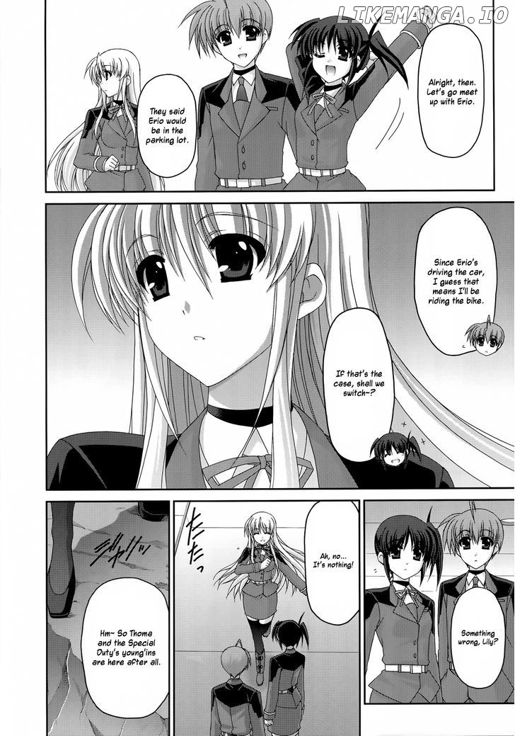 Mahou Senki Lyrical Nanoha Force chapter 27 - page 10