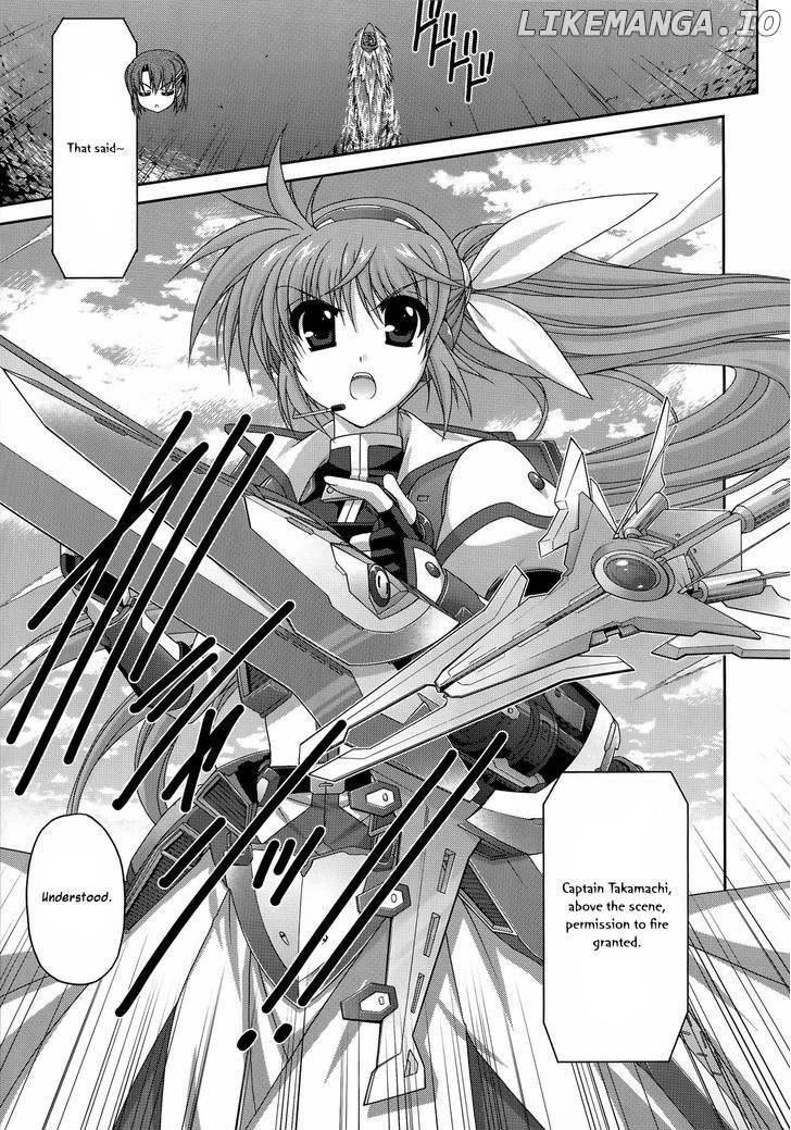 Mahou Senki Lyrical Nanoha Force chapter 27 - page 22