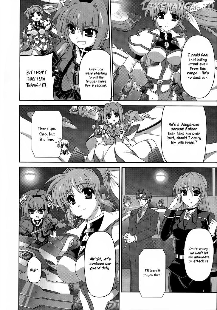 Mahou Senki Lyrical Nanoha Force chapter 26 - page 14