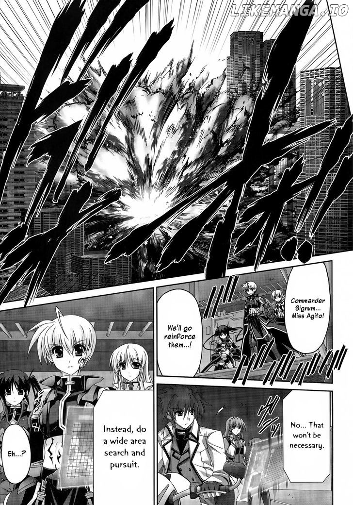 Mahou Senki Lyrical Nanoha Force chapter 24 - page 30