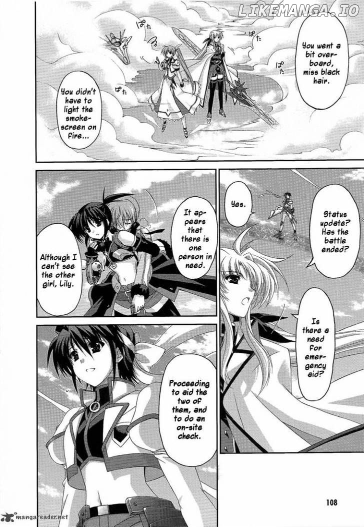 Mahou Senki Lyrical Nanoha Force chapter 15 - page 20