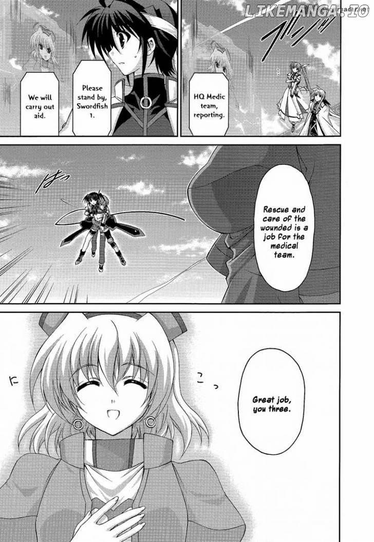 Mahou Senki Lyrical Nanoha Force chapter 15 - page 21