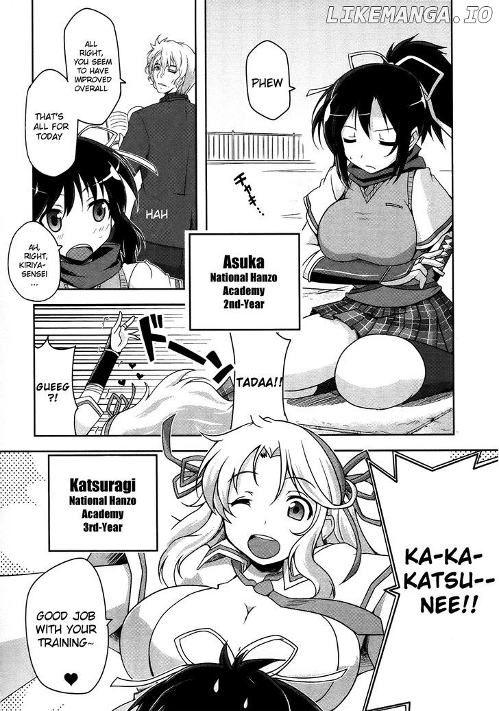 Senran Kagura - Guren no Hebi chapter 1 - page 7