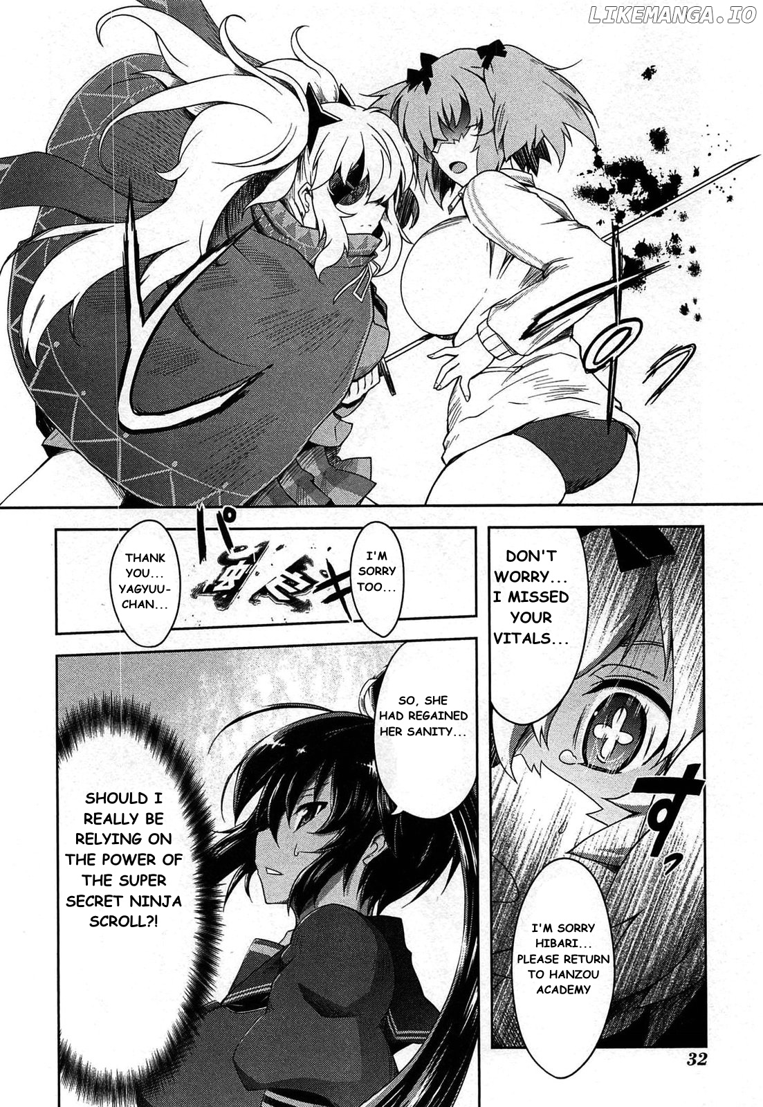 Senran Kagura - Guren no Hebi chapter 17 - page 16